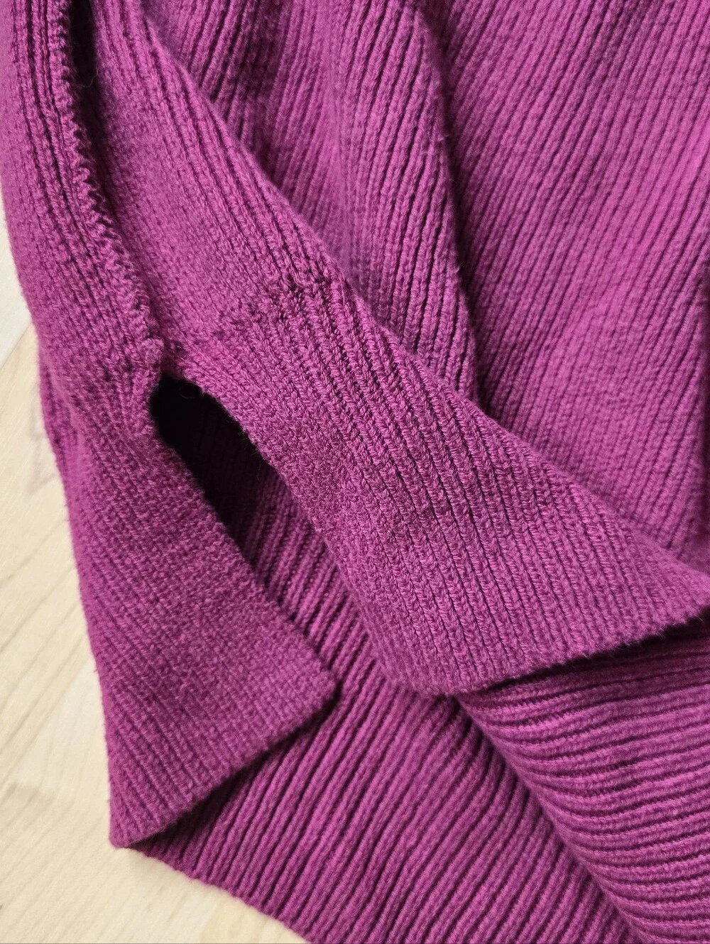 Free People Oversized Ribbed Crew Neck Sweater Size Medium